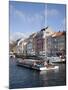 Nyhavn and Riverboat, Copenhagen, Denmark, Scandinavia, Europe-Frank Fell-Mounted Photographic Print