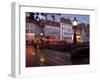 Nyhavn at Dusk, Copenhagen, Denmark, Scandinavia, Europe-Frank Fell-Framed Photographic Print