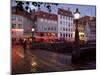 Nyhavn at Dusk, Copenhagen, Denmark, Scandinavia, Europe-Frank Fell-Mounted Photographic Print