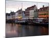 Nyhavn at Dusk, Copenhagen, Denmark, Scandinavia, Europe-Frank Fell-Mounted Photographic Print