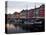 Nyhavn at Dusk, Copenhagen, Denmark, Scandinavia, Europe-Frank Fell-Stretched Canvas