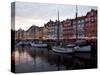 Nyhavn at Dusk, Copenhagen, Denmark, Scandinavia, Europe-Frank Fell-Stretched Canvas