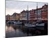 Nyhavn at Dusk, Copenhagen, Denmark, Scandinavia, Europe-Frank Fell-Mounted Photographic Print