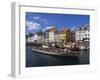 Nyhavn Canal, Copenhagen, Denmark, Scandinavia, Europe-Harris Simon-Framed Photographic Print