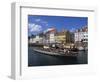 Nyhavn Canal, Copenhagen, Denmark, Scandinavia, Europe-Harris Simon-Framed Photographic Print