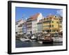 Nyhavn Canal, Copenhagen, Denmark, Scandinavia-Simon Harris-Framed Photographic Print