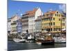 Nyhavn Canal, Copenhagen, Denmark, Scandinavia-Simon Harris-Mounted Photographic Print