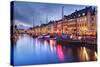 Nyhavn Canal in Copenhagen, Demark.-SeanPavonePhoto-Stretched Canvas