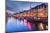 Nyhavn Canal in Copenhagen, Demark.-SeanPavonePhoto-Mounted Photographic Print