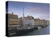 Nyhavn, Copenhagen, Denmark, Scandinavia, Europe-Charles Bowman-Stretched Canvas