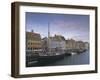 Nyhavn, Copenhagen, Denmark, Scandinavia, Europe-Charles Bowman-Framed Photographic Print