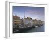 Nyhavn, Copenhagen, Denmark, Scandinavia, Europe-Charles Bowman-Framed Photographic Print