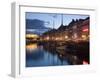 Nyhavn, Copenhagen, Denmark, Scandinavia, Europe-Marco Cristofori-Framed Photographic Print