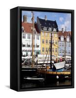 Nyhavn, Copenhagen, Denmark, Scandinavia, Europe-Frank Fell-Framed Stretched Canvas