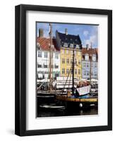 Nyhavn, Copenhagen, Denmark, Scandinavia, Europe-Frank Fell-Framed Photographic Print