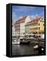 Nyhavn, Copenhagen, Denmark, Scandinavia, Europe-Frank Fell-Framed Stretched Canvas