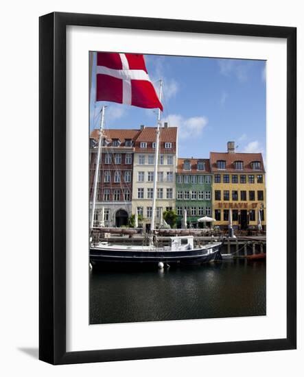 Nyhavn, Copenhagen, Denmark, Scandinavia, Europe-Frank Fell-Framed Photographic Print