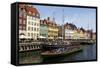 Nyhavn, Copenhagen, Denmark, Scandinavia, Europe-Yadid Levy-Framed Stretched Canvas