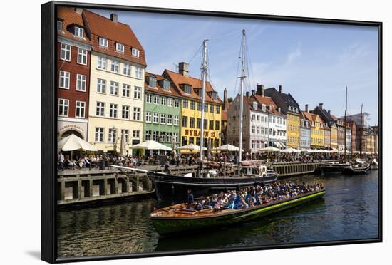 Nyhavn, Copenhagen, Denmark, Scandinavia, Europe-Yadid Levy-Framed Photographic Print