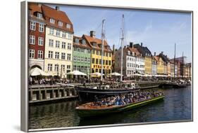 Nyhavn, Copenhagen, Denmark, Scandinavia, Europe-Yadid Levy-Framed Photographic Print