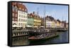 Nyhavn, Copenhagen, Denmark, Scandinavia, Europe-Yadid Levy-Framed Stretched Canvas