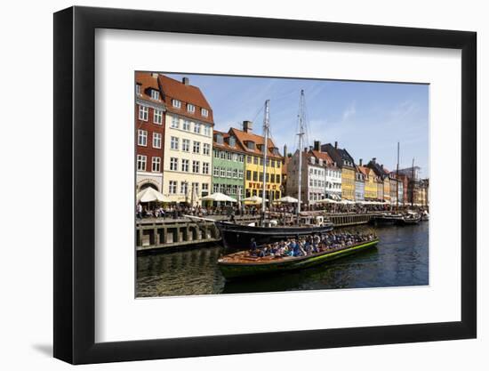 Nyhavn, Copenhagen, Denmark, Scandinavia, Europe-Yadid Levy-Framed Photographic Print