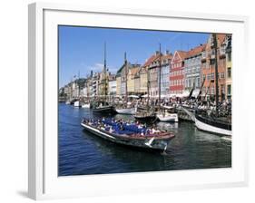 Nyhavn, Copenhagen, Denmark, Scandinavia-Hans Peter Merten-Framed Photographic Print