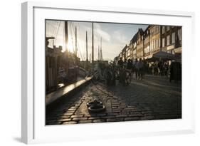 Nyhavn Harbour, Copenhagen, Denmark, Scandinavia, Europe-Ben Pipe-Framed Photographic Print