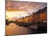 Nyhavn Harbour, Copenhagen, Denmark-Jon Arnold-Mounted Photographic Print