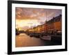 Nyhavn Harbour, Copenhagen, Denmark-Jon Arnold-Framed Photographic Print