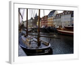 Nyhavn in Winter, Copenhagen, Denmark, Scandinavia-Sergio Pitamitz-Framed Photographic Print