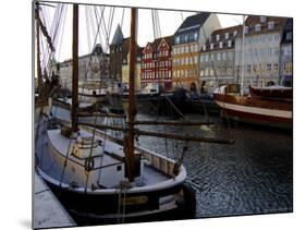 Nyhavn in Winter, Copenhagen, Denmark, Scandinavia-Sergio Pitamitz-Mounted Photographic Print