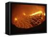 Nyiragongo Lava Lake, Goma, Democratic Republic of the Congo-null-Framed Stretched Canvas