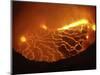 Nyiragongo Lava Lake, Goma, Democratic Republic of the Congo-null-Mounted Photographic Print