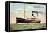 Nyk Line, S.S. Kashima Marus, Dampfer, Steamer-null-Framed Stretched Canvas