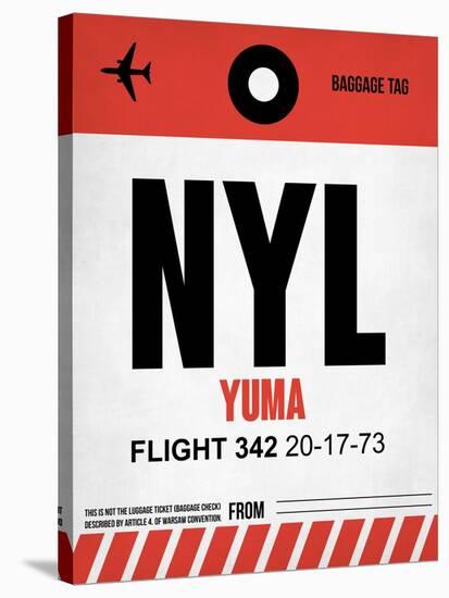 NYL Yuma Luggage Tag I-NaxArt-Stretched Canvas
