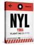 NYL Yuma Luggage Tag I-NaxArt-Stretched Canvas