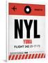 NYL Yuma Luggage Tag I-NaxArt-Framed Art Print