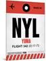 NYL Yuma Luggage Tag I-NaxArt-Mounted Art Print