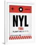 NYL Yuma Luggage Tag I-NaxArt-Framed Art Print