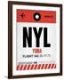 NYL Yuma Luggage Tag I-NaxArt-Framed Art Print