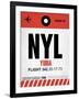 NYL Yuma Luggage Tag I-NaxArt-Framed Art Print