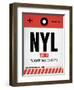 NYL Yuma Luggage Tag I-NaxArt-Framed Art Print
