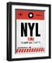 NYL Yuma Luggage Tag I-NaxArt-Framed Art Print