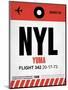 NYL Yuma Luggage Tag I-NaxArt-Mounted Art Print