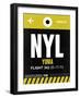 NYL Yuma Luggage Tag II-NaxArt-Framed Art Print