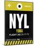 NYL Yuma Luggage Tag II-NaxArt-Mounted Art Print