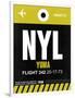 NYL Yuma Luggage Tag II-NaxArt-Framed Art Print