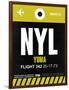 NYL Yuma Luggage Tag II-NaxArt-Framed Art Print