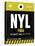 NYL Yuma Luggage Tag II-NaxArt-Stretched Canvas